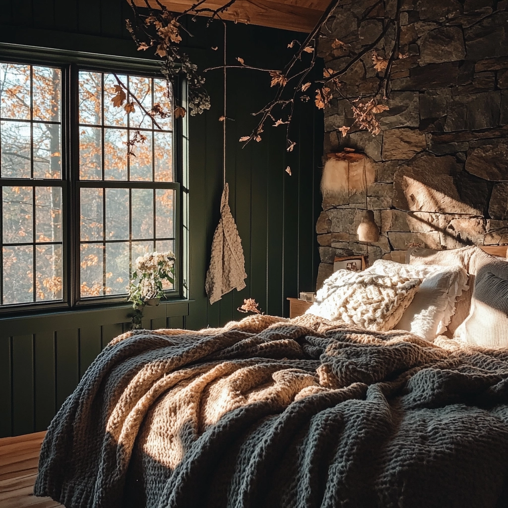 farmhouse style bedroom decor 47