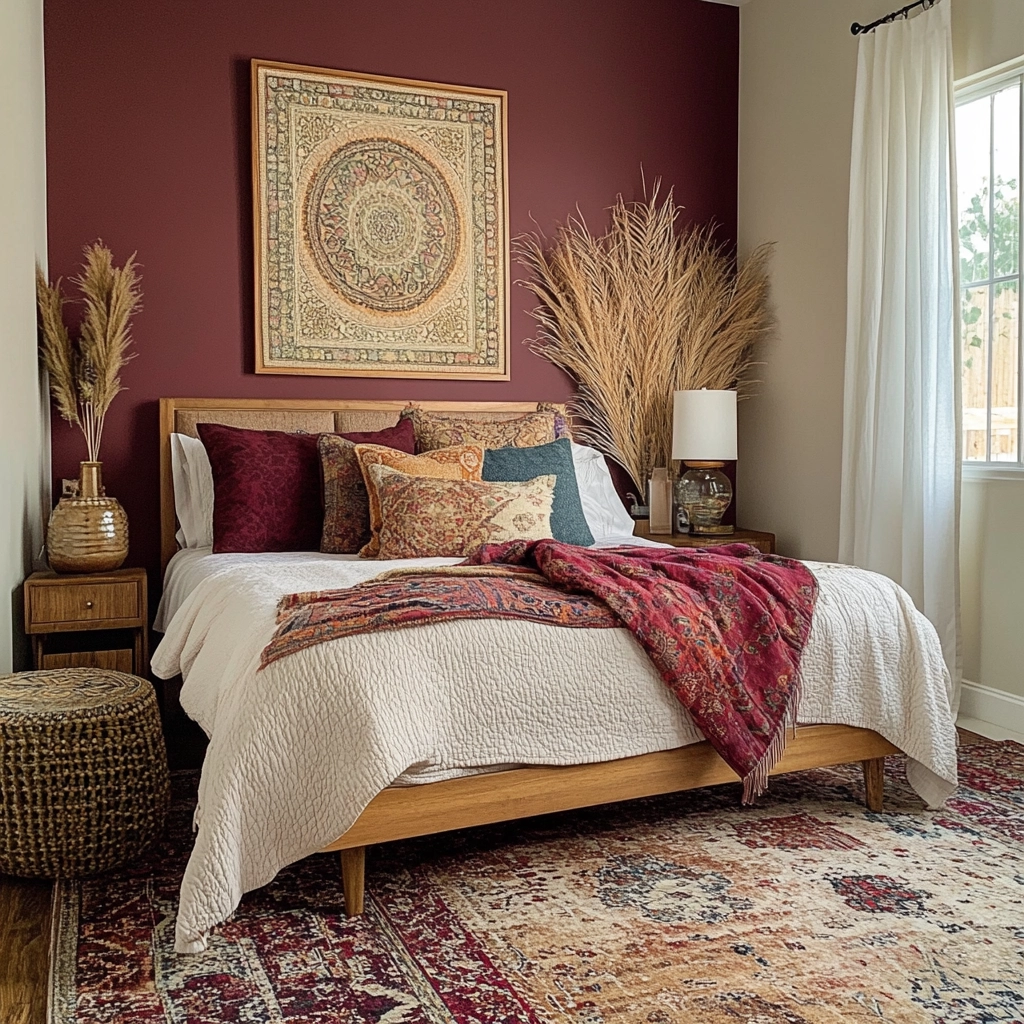 farmhouse style bedroom decor 53