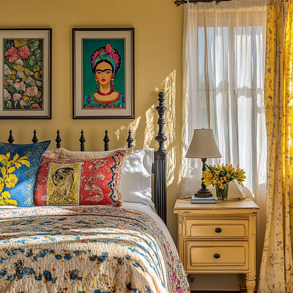 farmhouse style bedroom decor 79