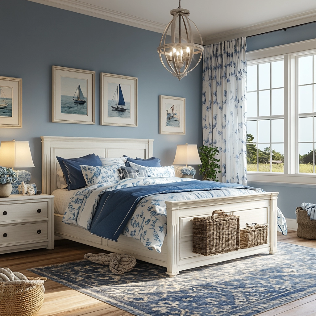 farmhouse vintage bedroom 17