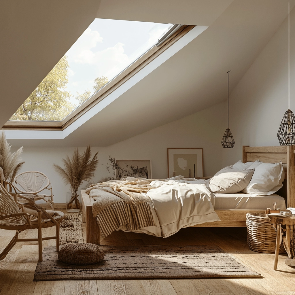 farmhouse vintage bedroom 25