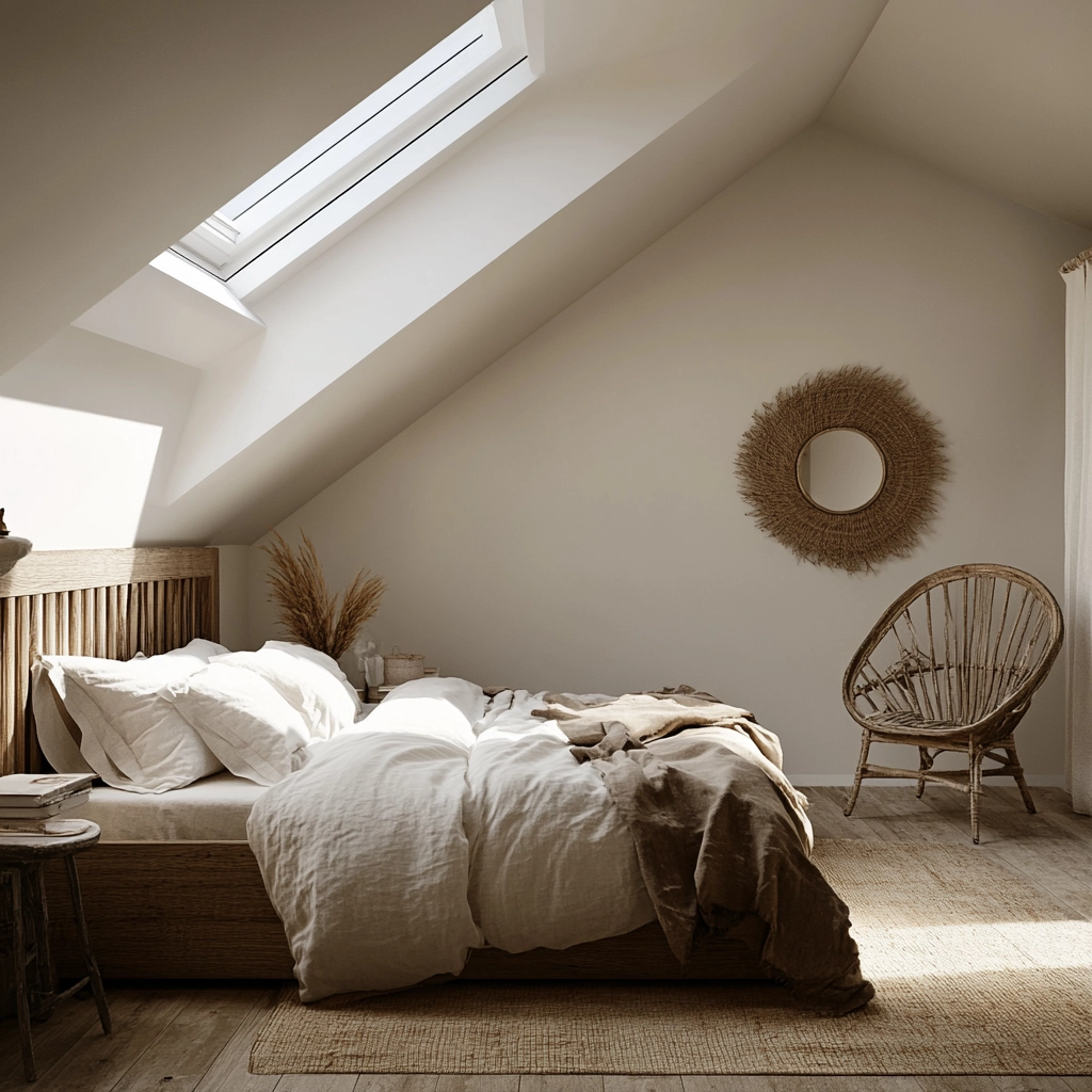 farmhouse vintage bedroom 28