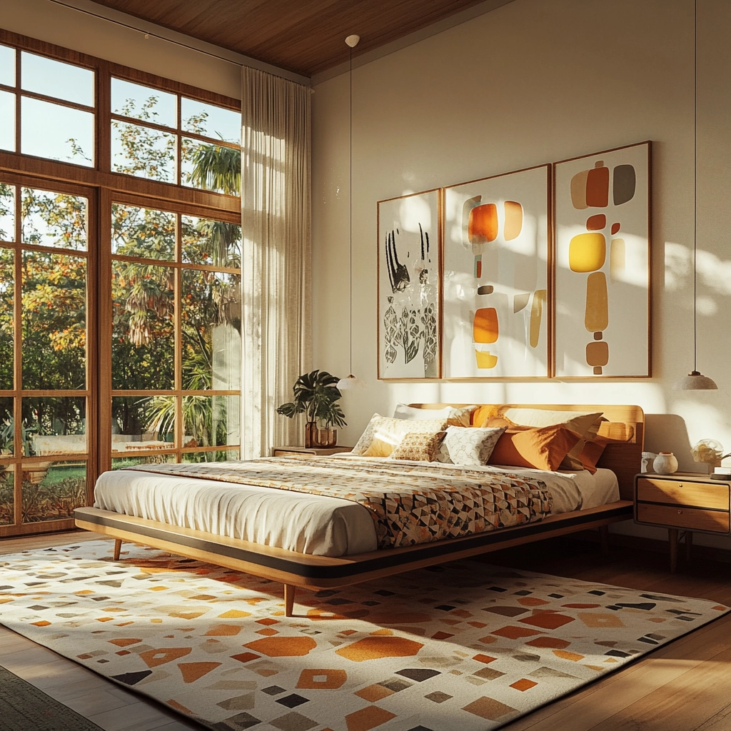 farmhouse vintage bedroom 30