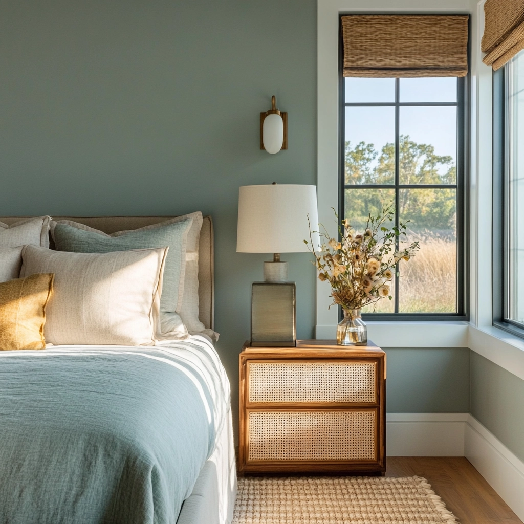farmhouse vintage bedroom 47