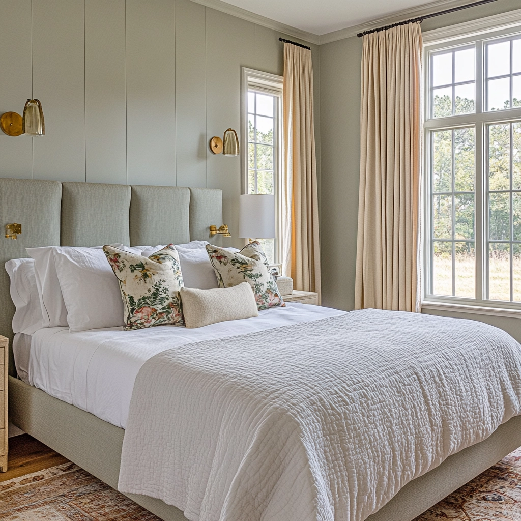 farmhouse vintage bedroom 48