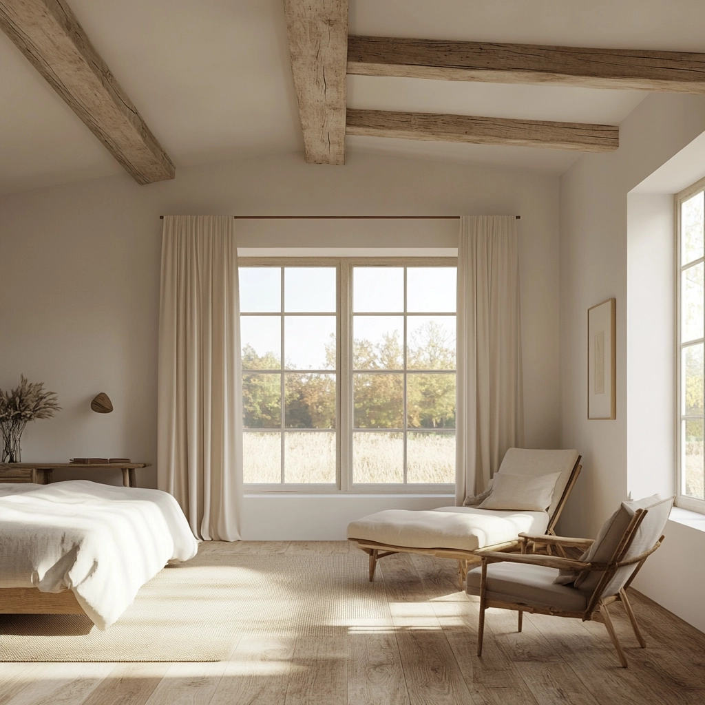 farmhouse vintage bedroom 53