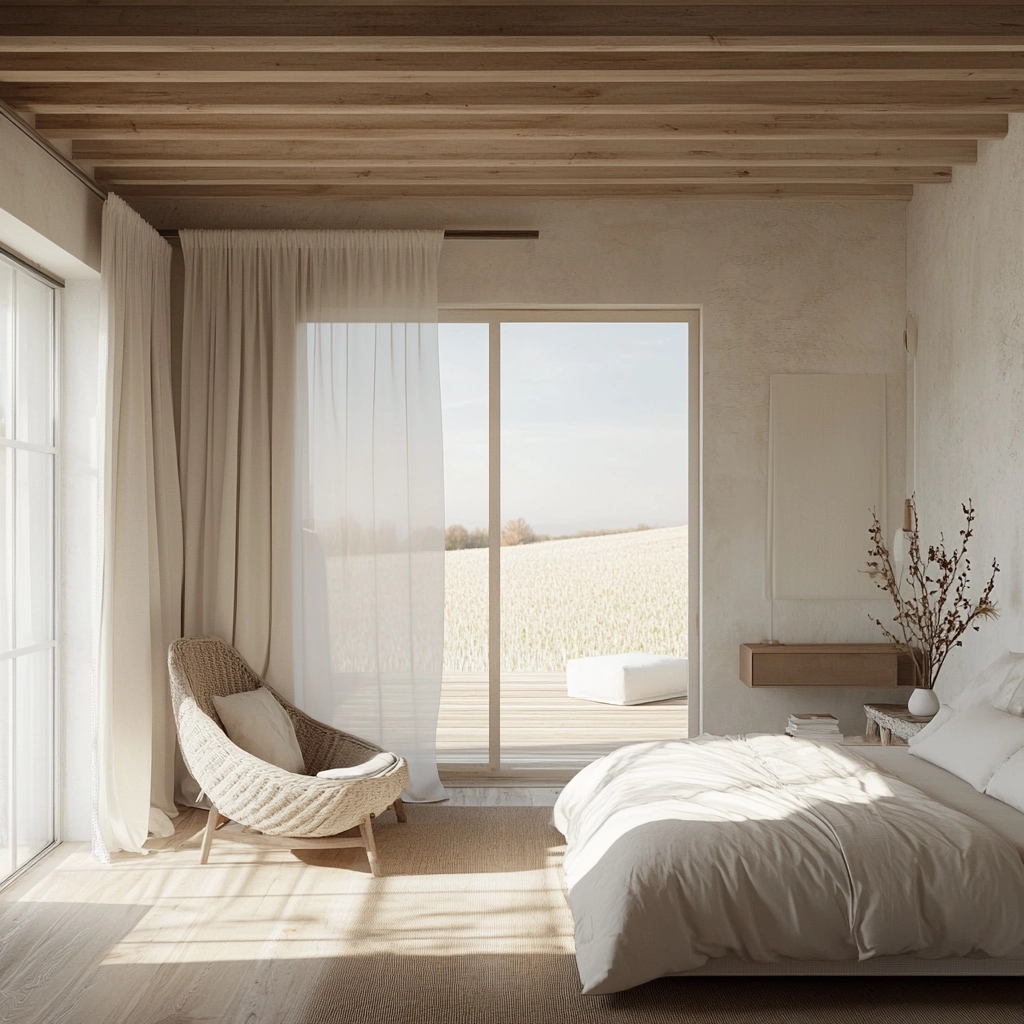 farmhouse vintage bedroom 55