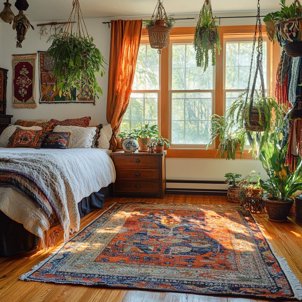 farmhouse vintage bedroom 60