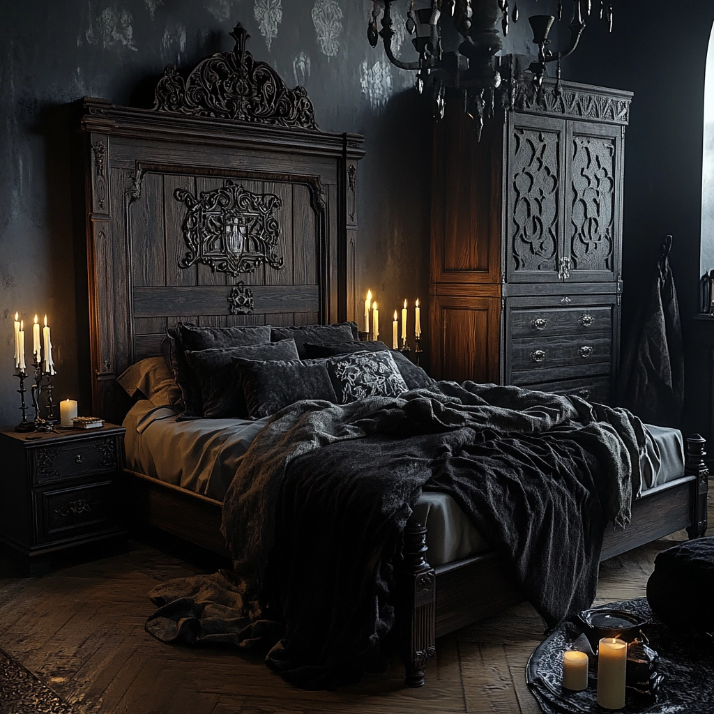 farmhouse vintage bedroom 61