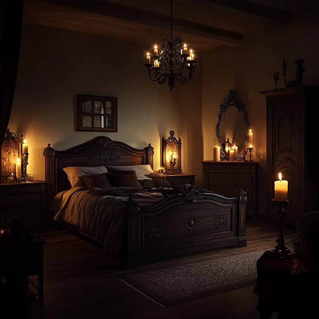 farmhouse vintage bedroom 63