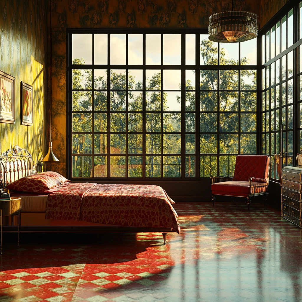 farmhouse vintage bedroom 68