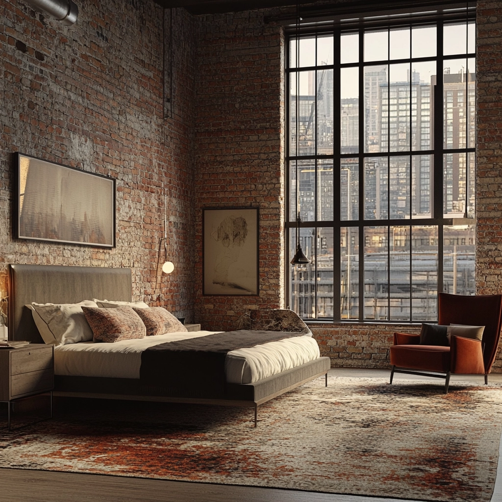 farmhouse vintage bedroom 73