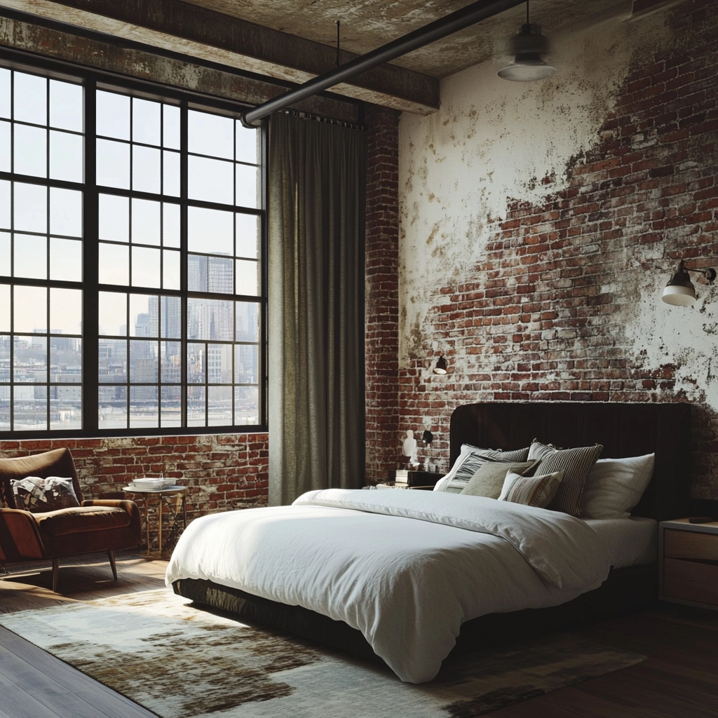 farmhouse vintage bedroom 74