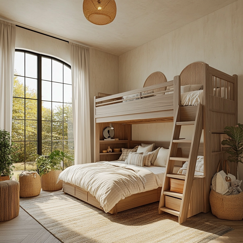 farmhouse wallpaper bedroom 28