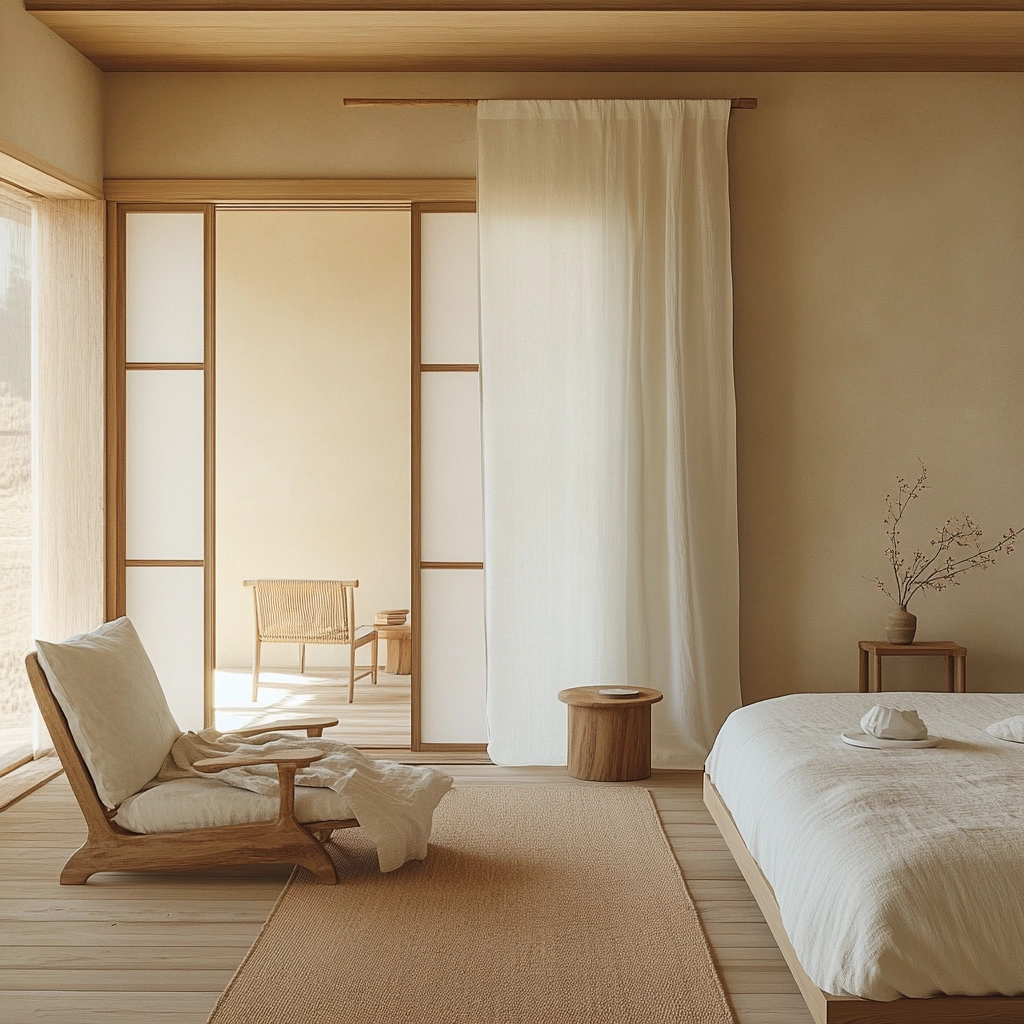 farmhouse wallpaper bedroom 49