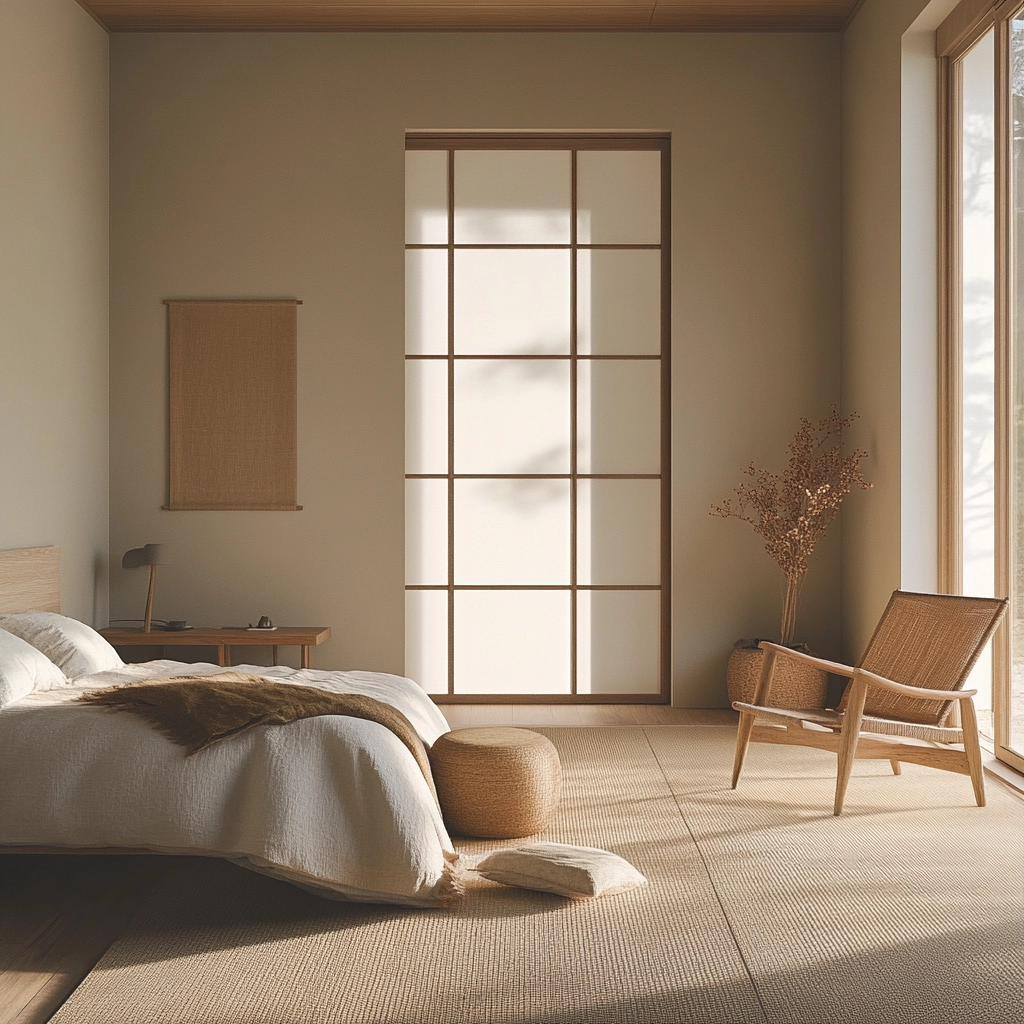 farmhouse wallpaper bedroom 50