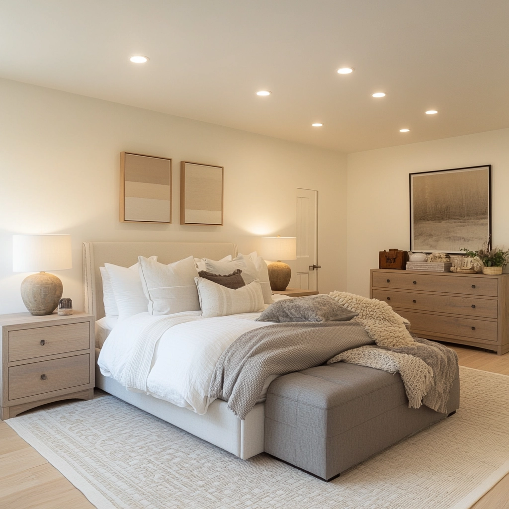 farmhouse wallpaper bedroom 71