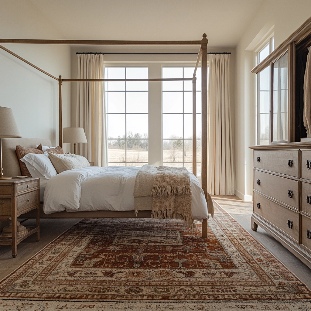 farmhouse western bedroom 10