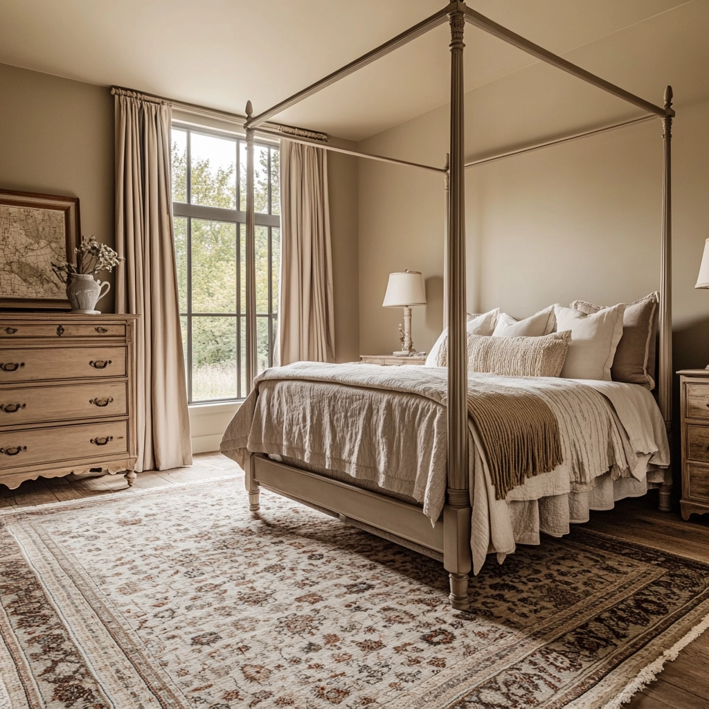 farmhouse western bedroom 12