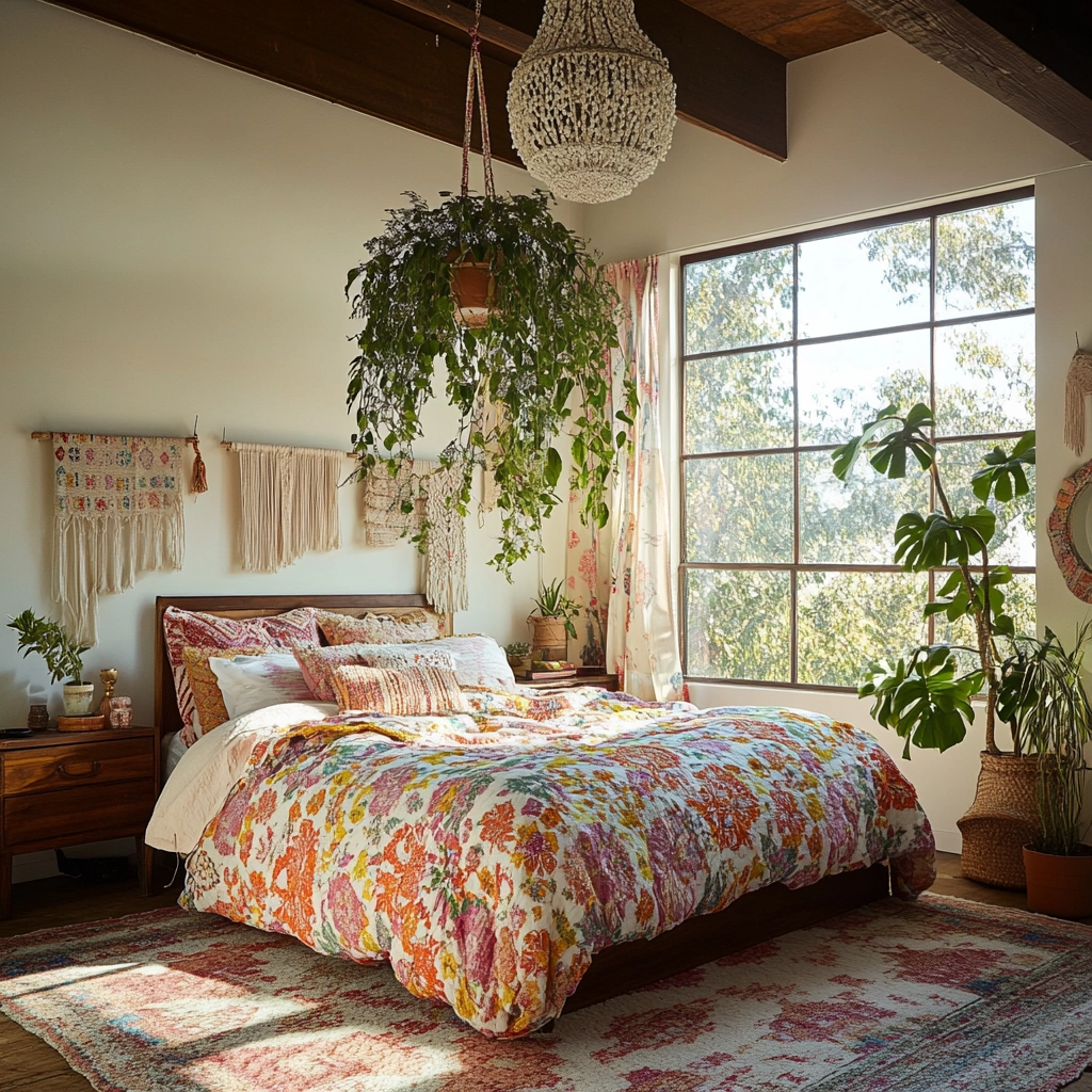 farmhouse western bedroom 17
