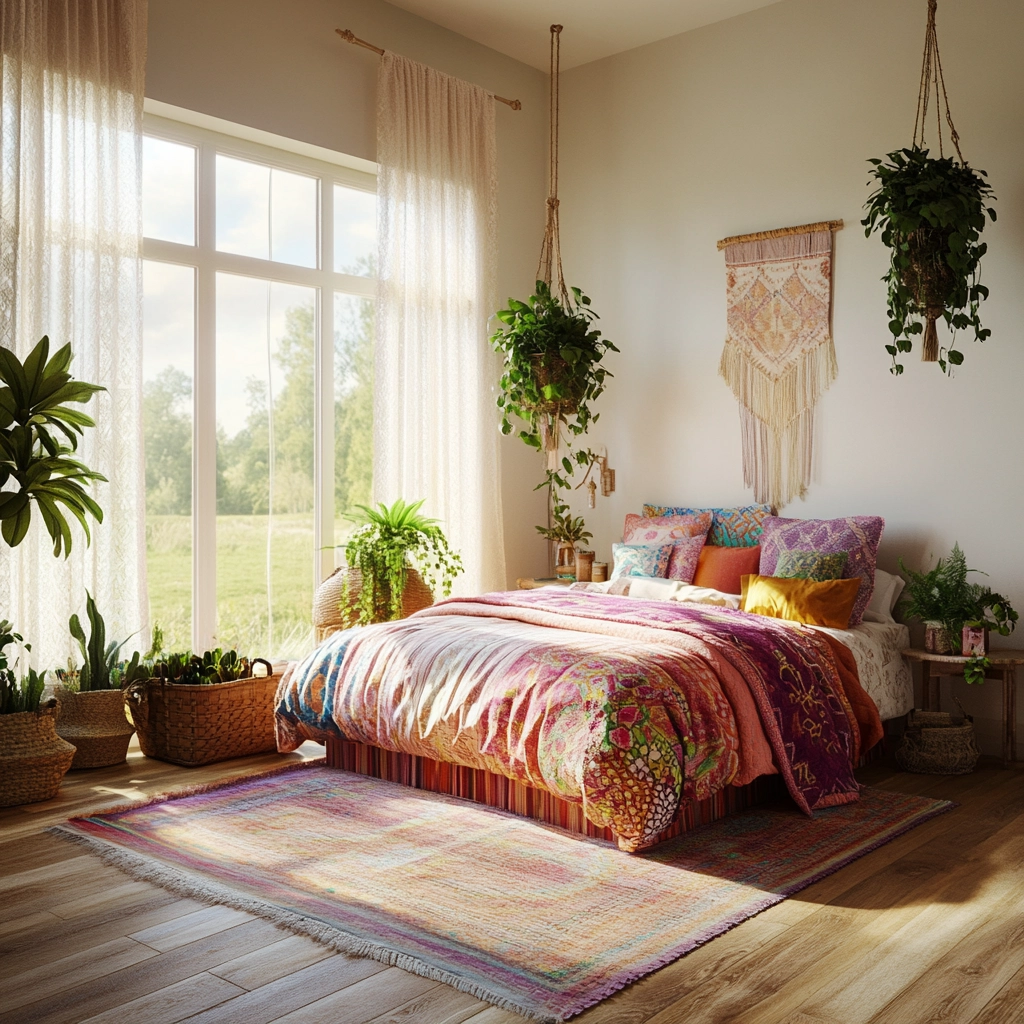 farmhouse western bedroom 19