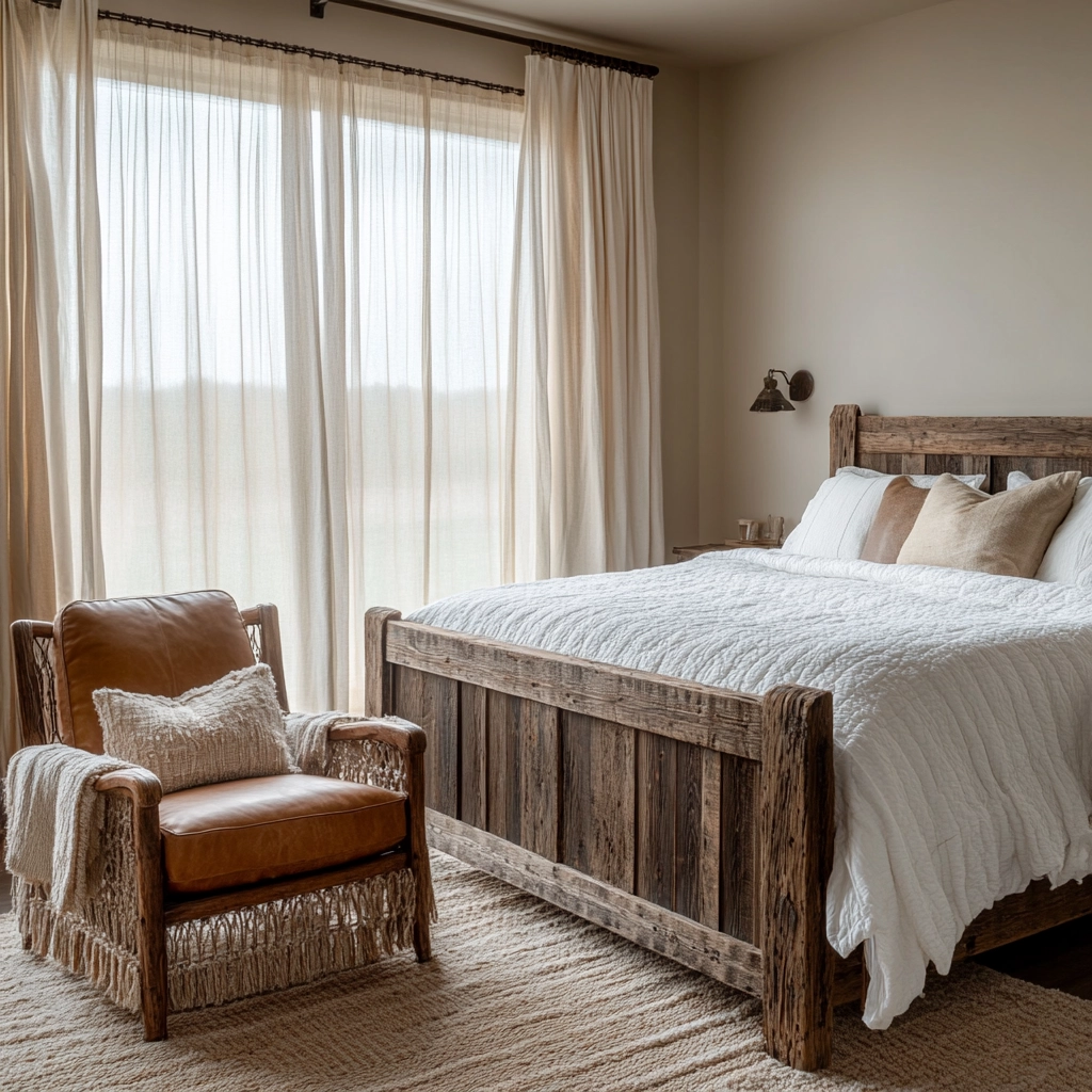 farmhouse western bedroom 2