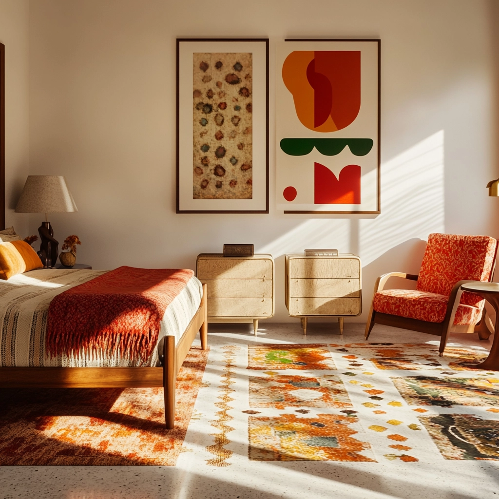 farmhouse western bedroom 27