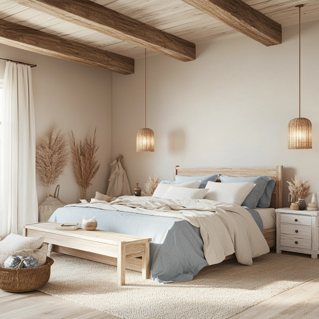 farmhouse western bedroom 29