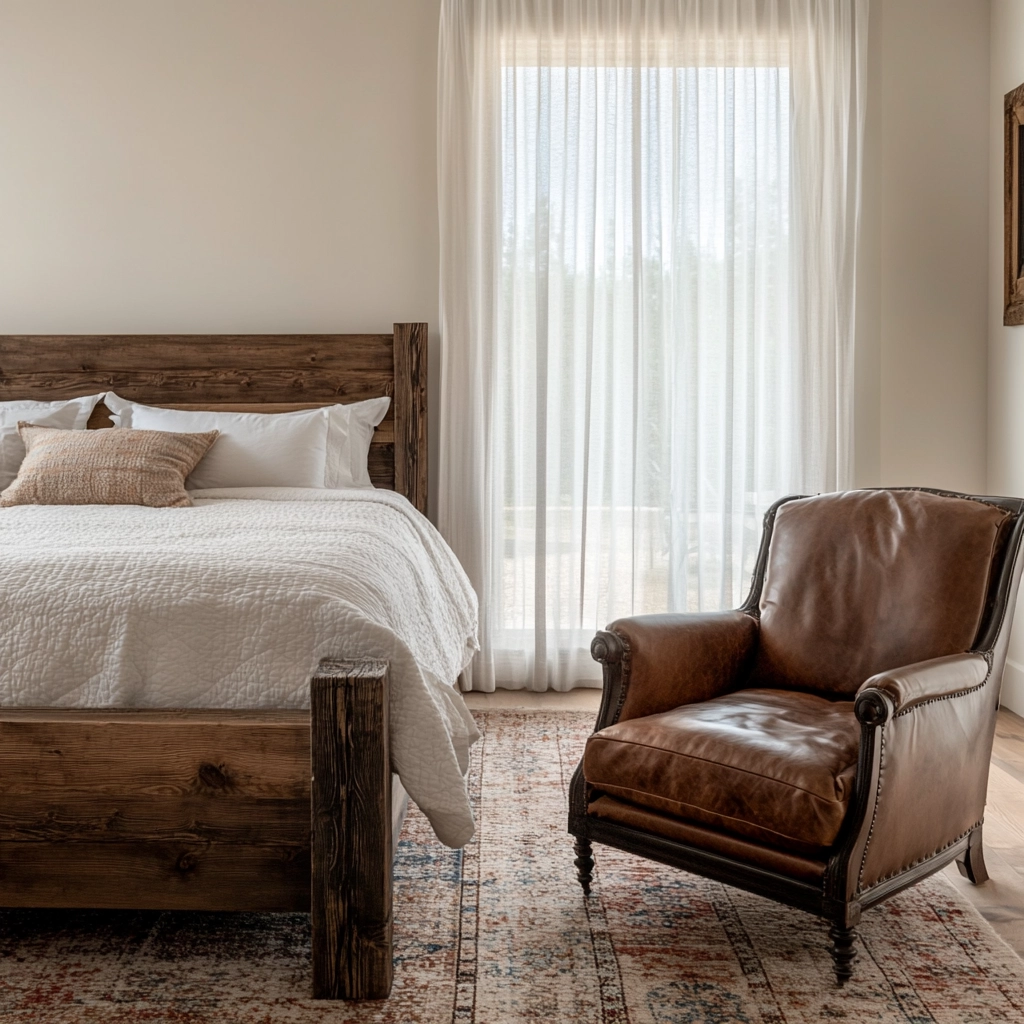 farmhouse western bedroom 3
