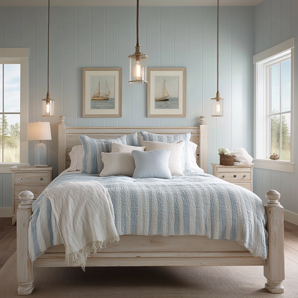 farmhouse western bedroom 31