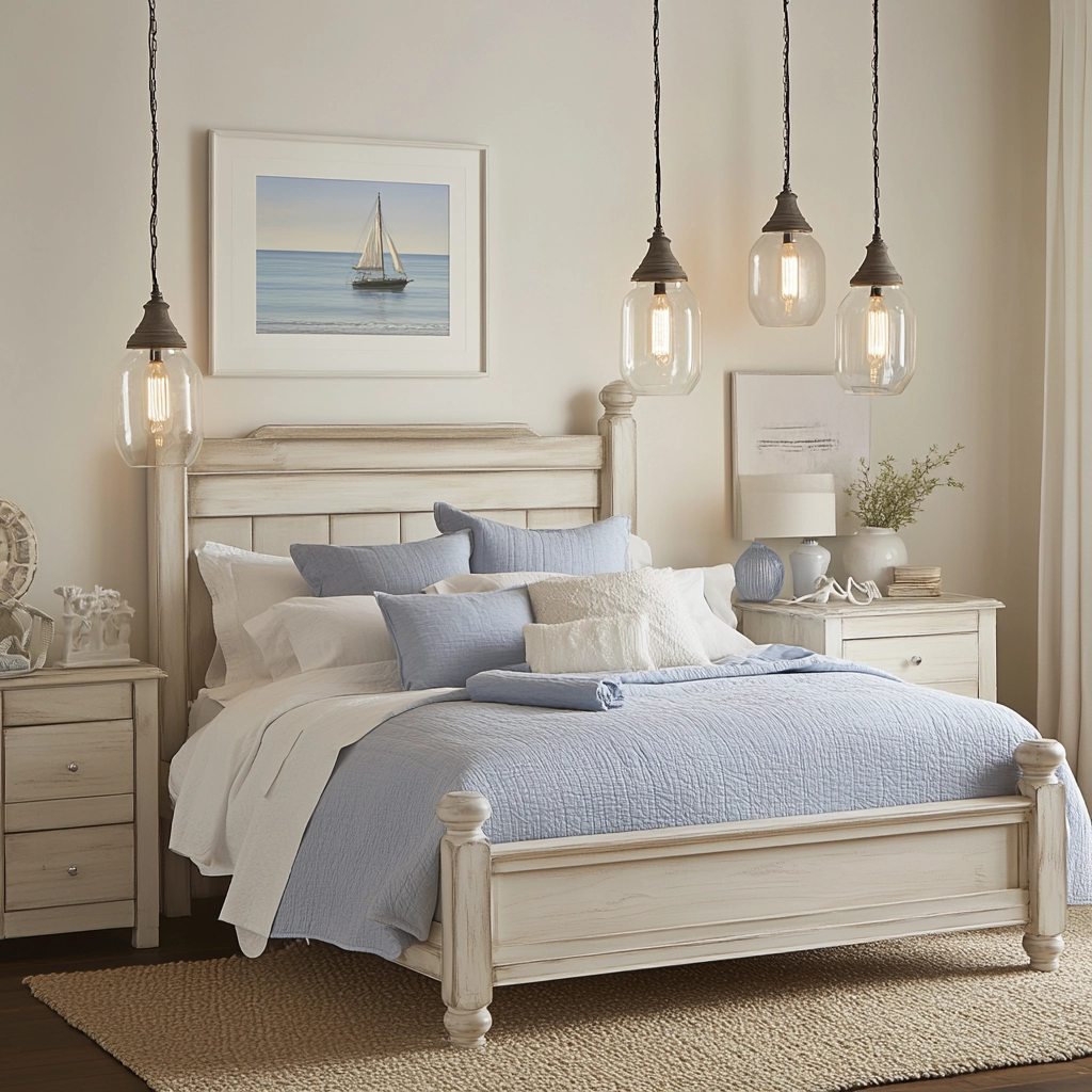 farmhouse western bedroom 32