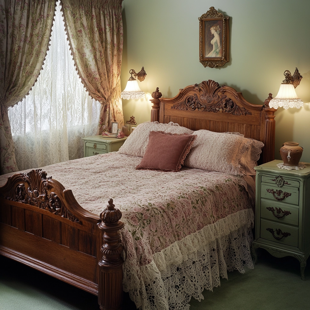 farmhouse western bedroom 35