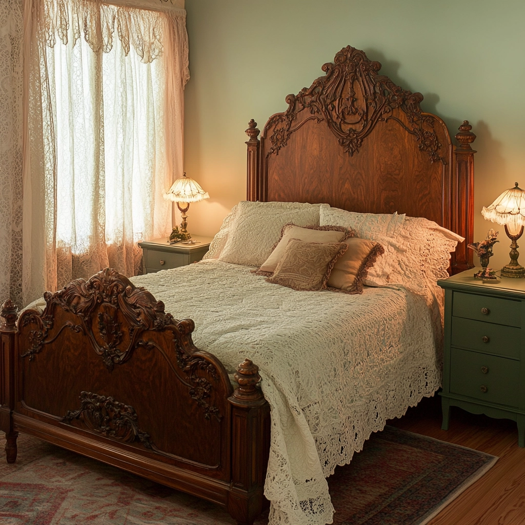 farmhouse western bedroom 36