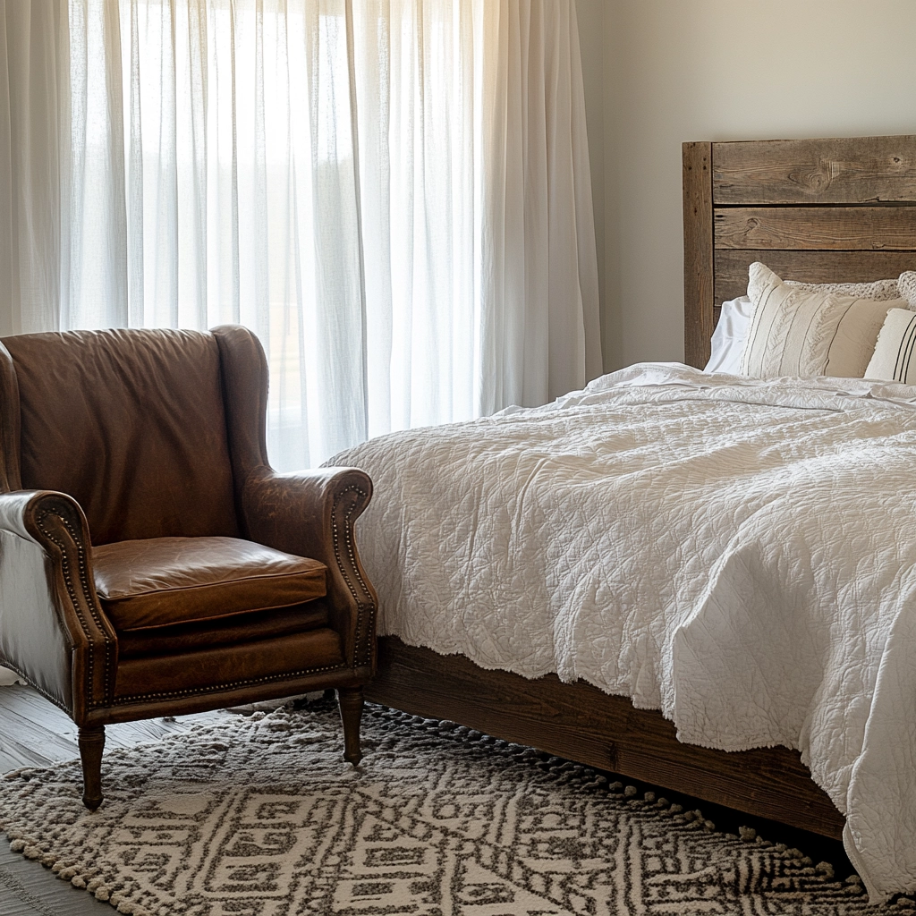 farmhouse western bedroom 4