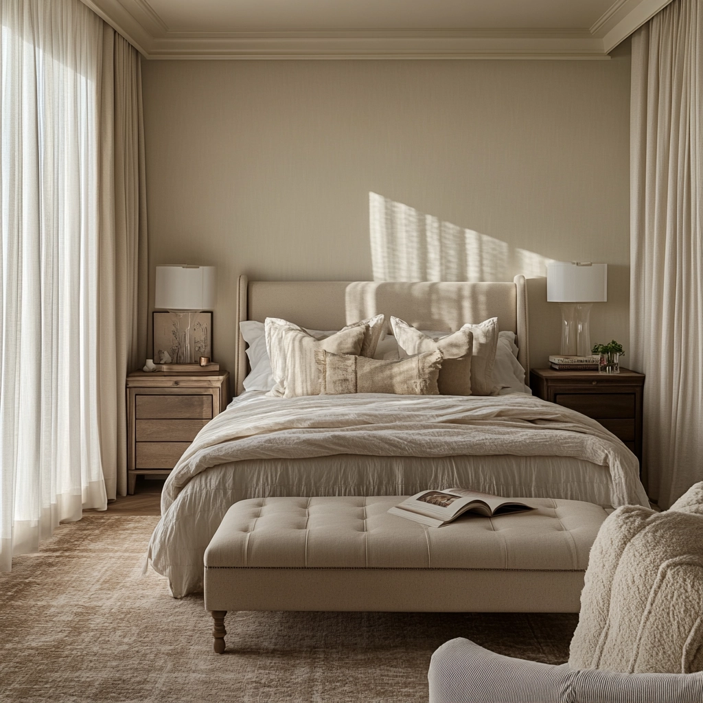 farmhouse western bedroom 42
