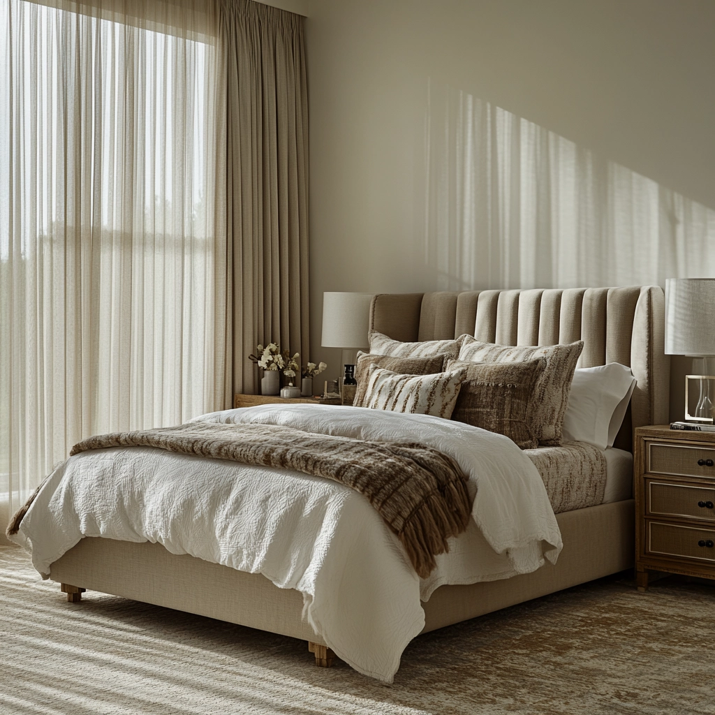 farmhouse western bedroom 43