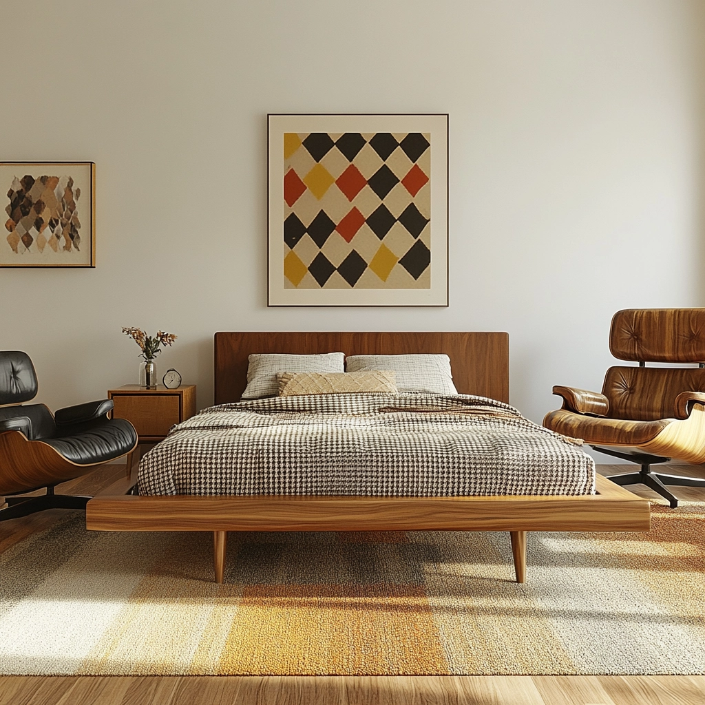 farmhouse western bedroom 45