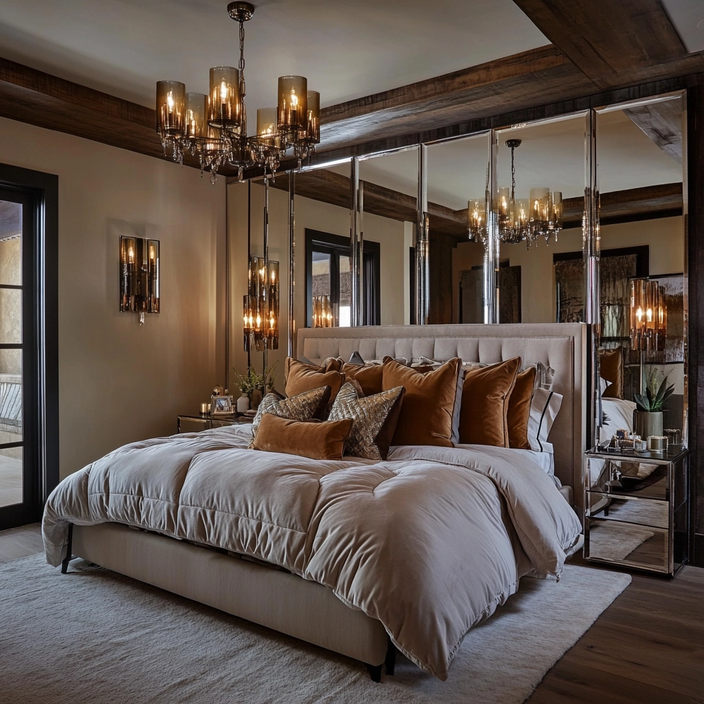farmhouse western bedroom 50
