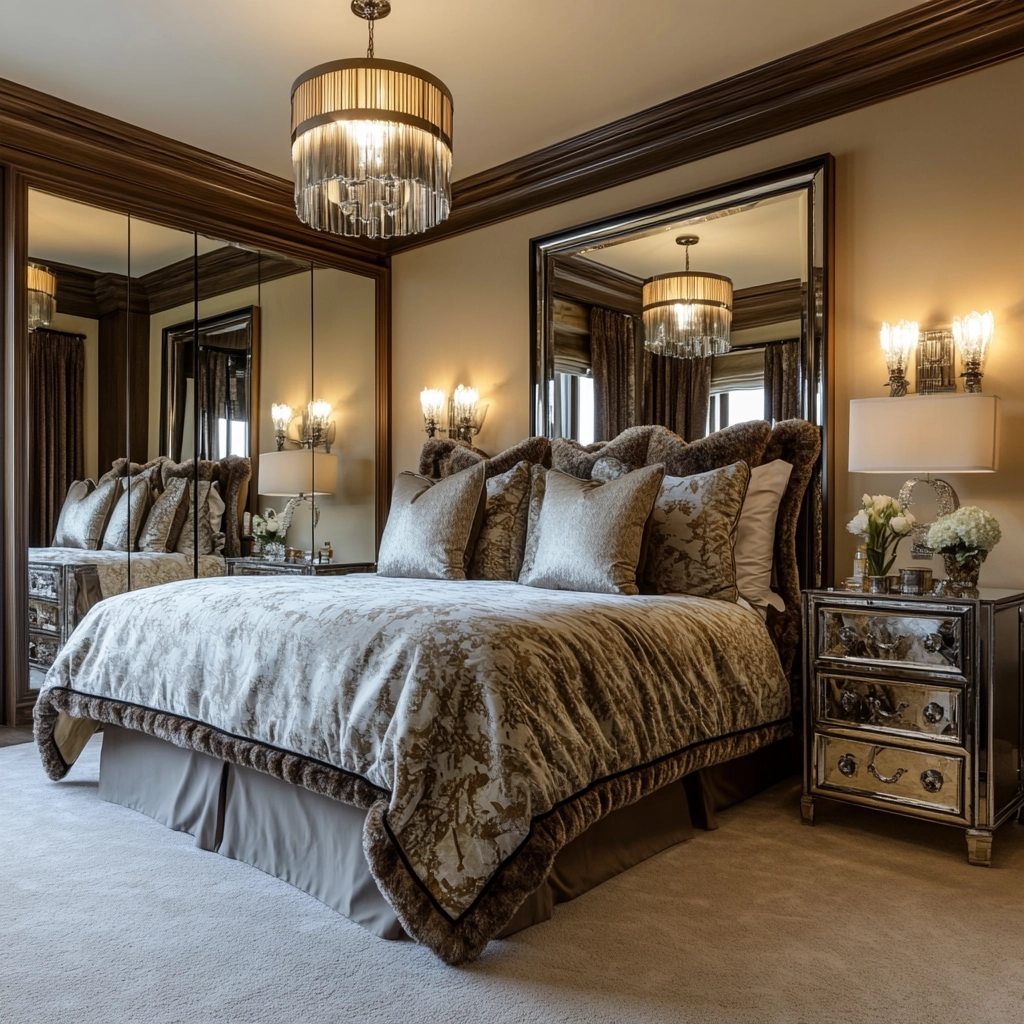 farmhouse western bedroom 51
