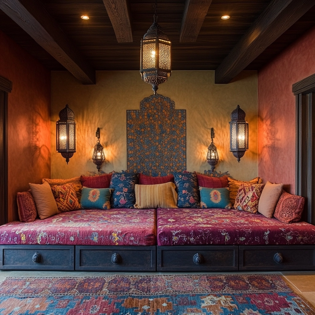 farmhouse western bedroom 59