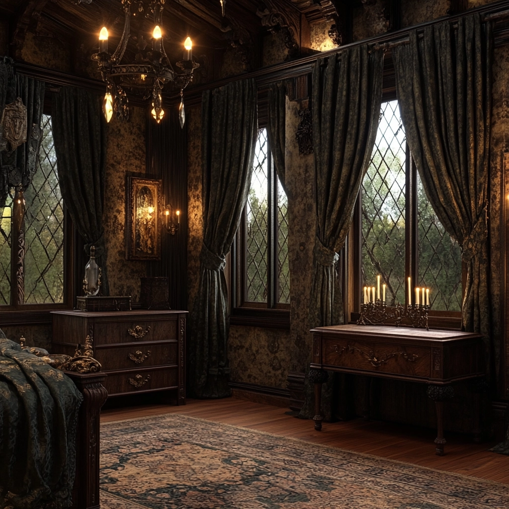 farmhouse western bedroom 66