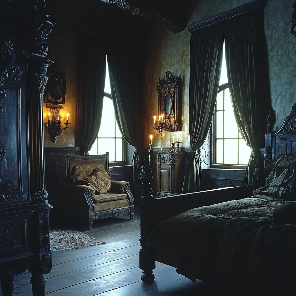farmhouse western bedroom 67