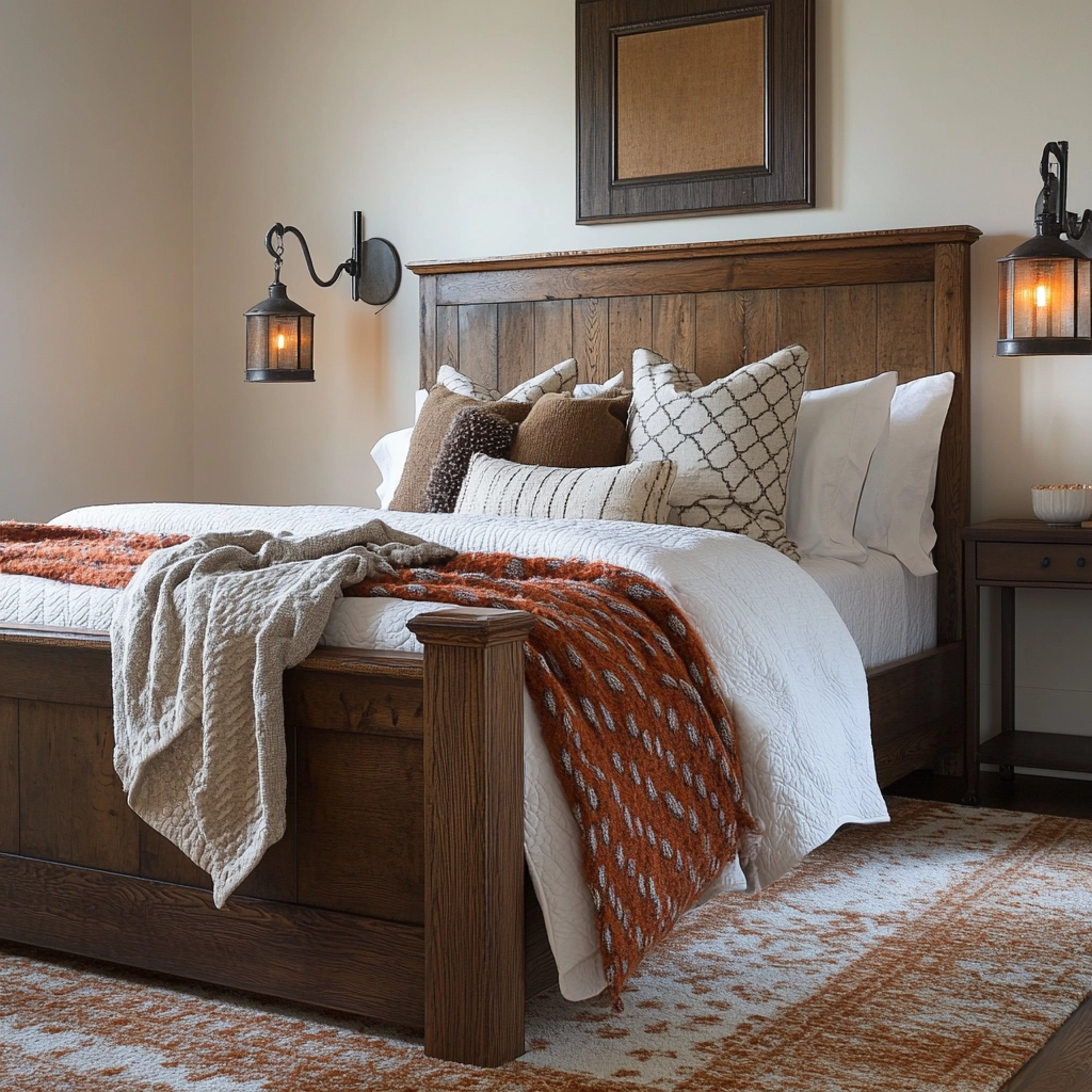 farmhouse western bedroom 7