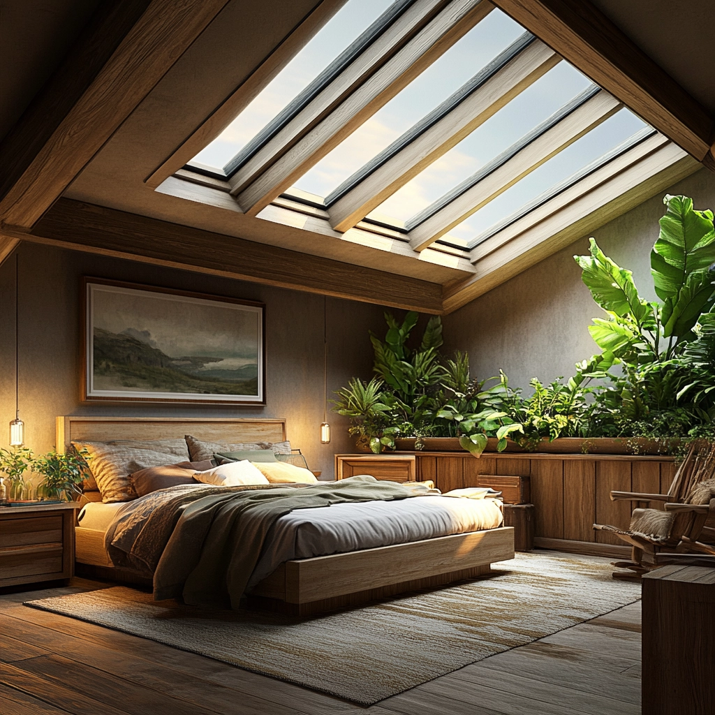 farmhouse western bedroom 80