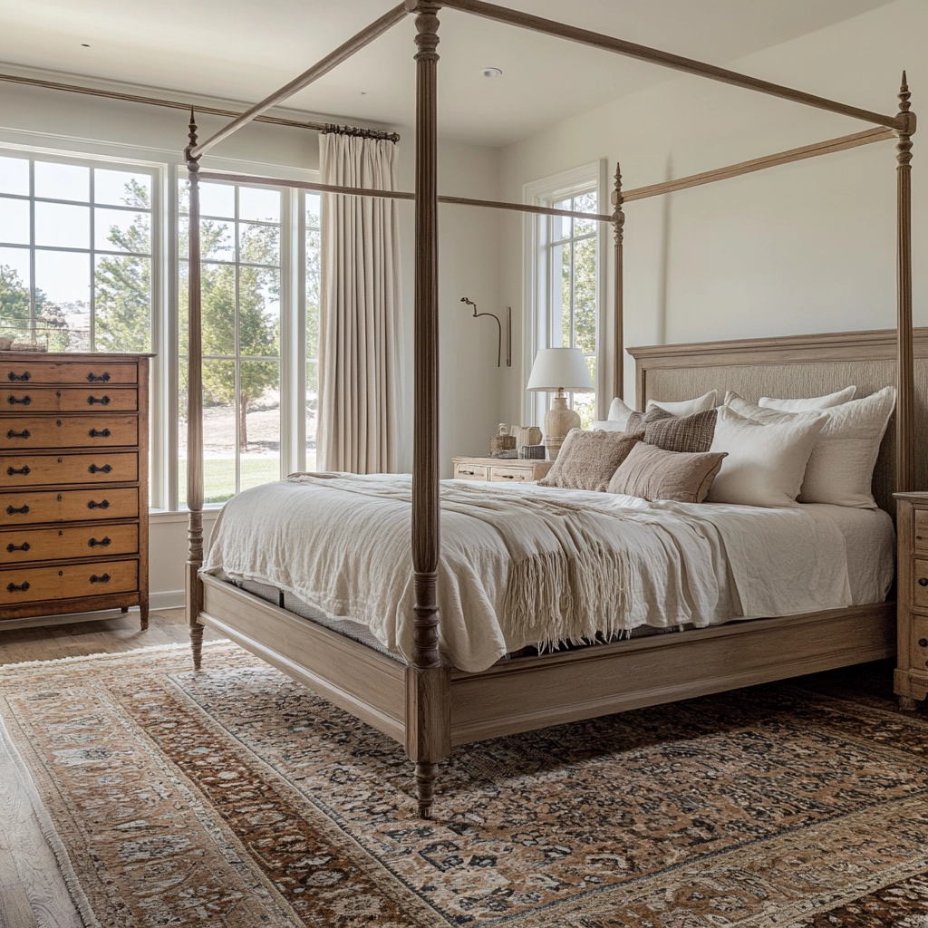 farmhouse western bedroom 9