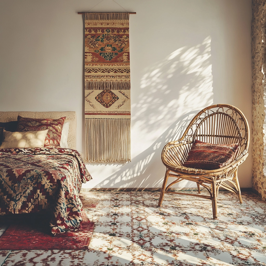 feminine farmhouse bedroom 15