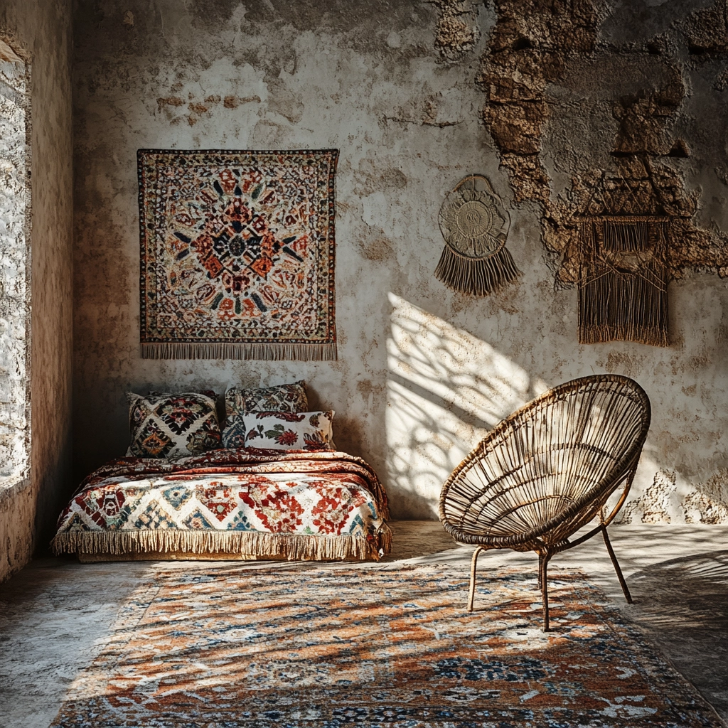 feminine farmhouse bedroom 16