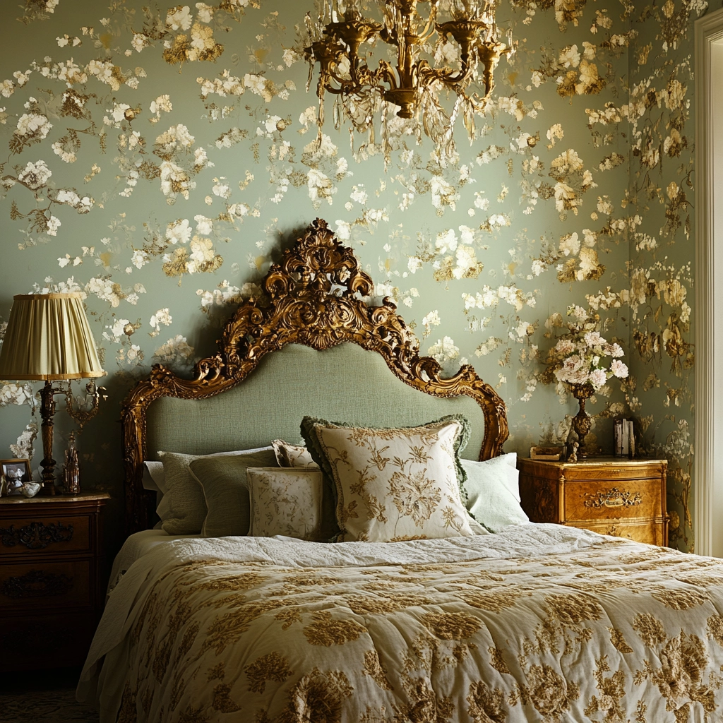 feminine farmhouse bedroom 19