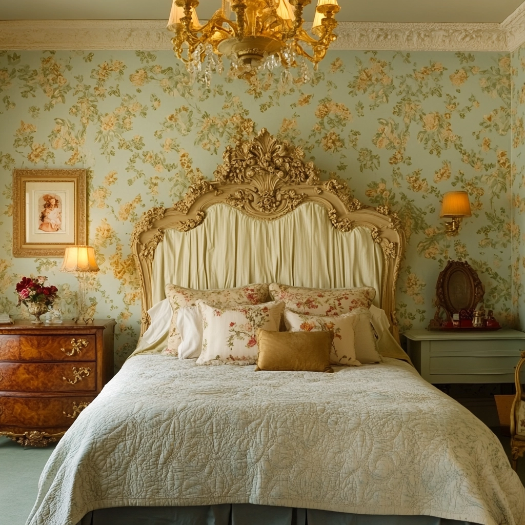 feminine farmhouse bedroom 20