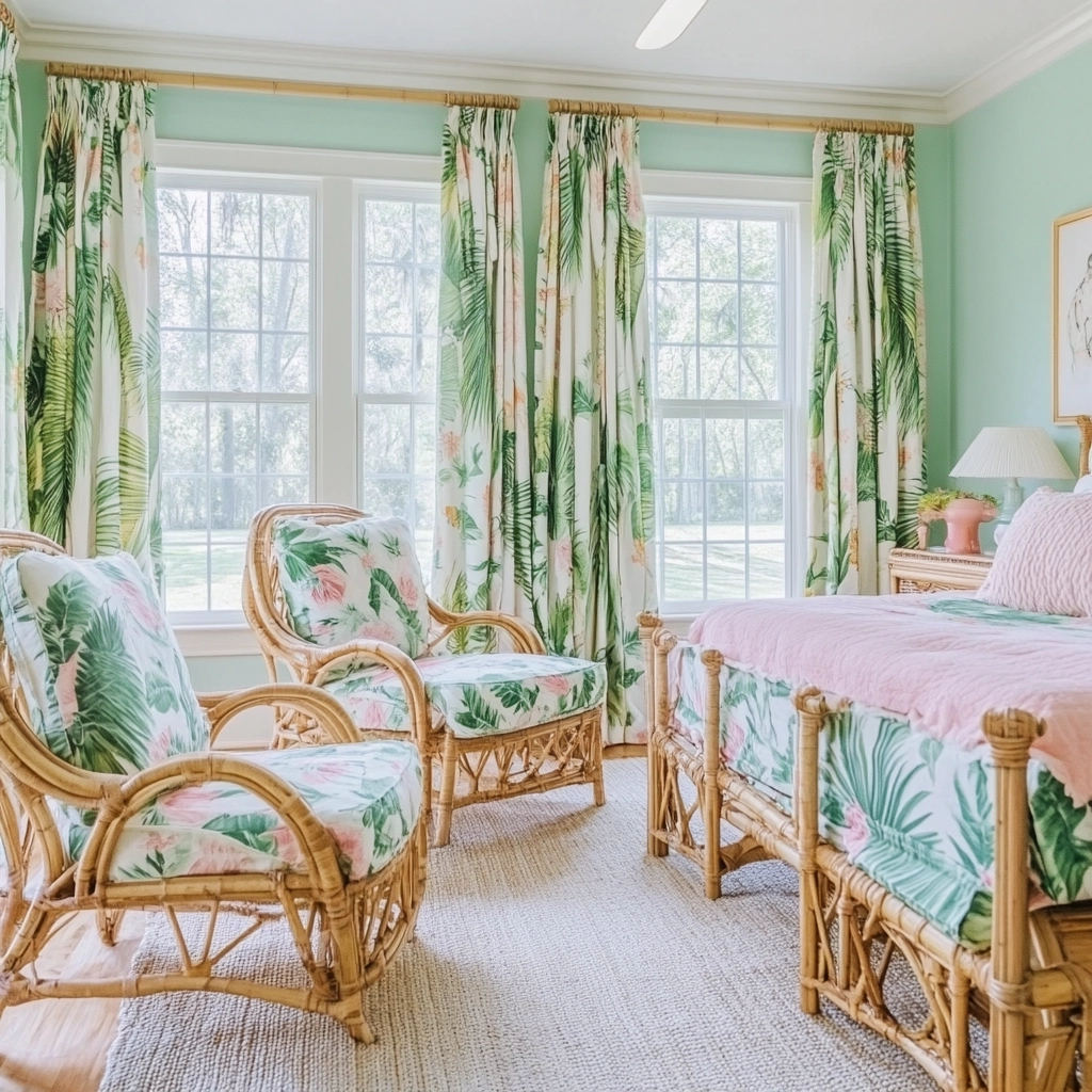 feminine farmhouse bedroom 46